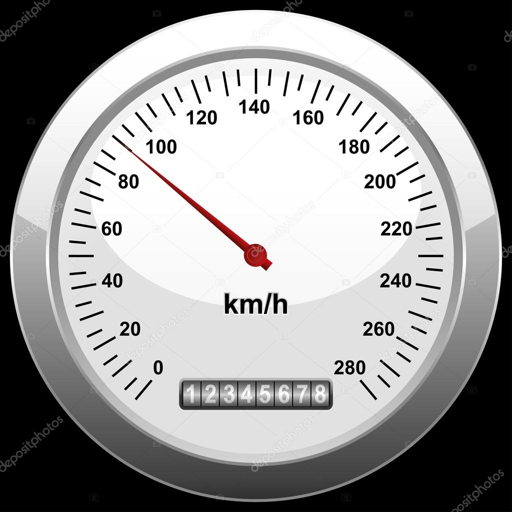 Geschwindigkeitsmesser messen , Tachometer und Indikator Symbol