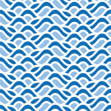 renkli dalgalar desen