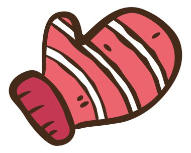 Çizgi film kış eldiven