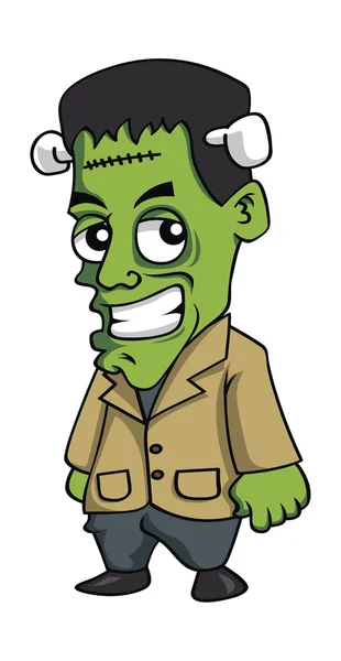 Frankenstein kreslená postavička — Stockový vektor