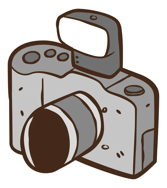 Vintage camera cartoon — Stockvector