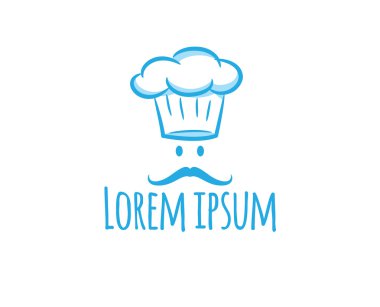 aşçı, aşçı logo şablonu