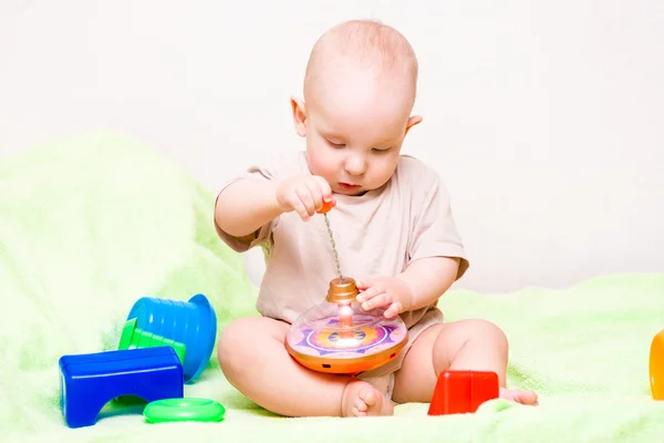 Baby playing — Stock Photo, Image