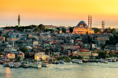 Süleymaniye Camii görünümü