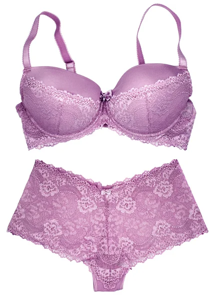 Conjunto de lingerie Lilac — Fotografia de Stock