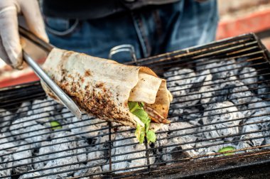 Somon kebap yemek