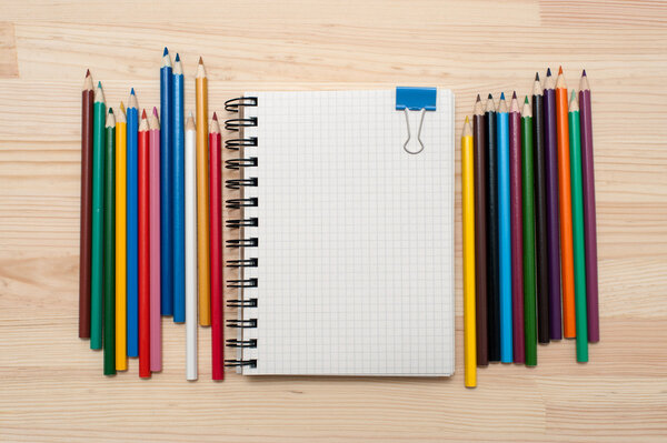 Checked notebook background