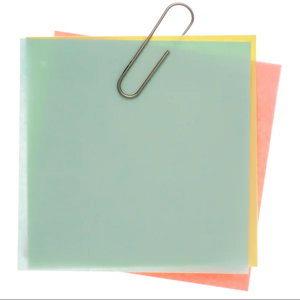 Yellow post-it note — Stock Photo, Image