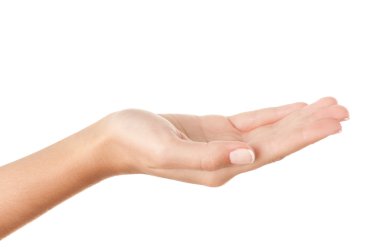 bir şey görünmez holding