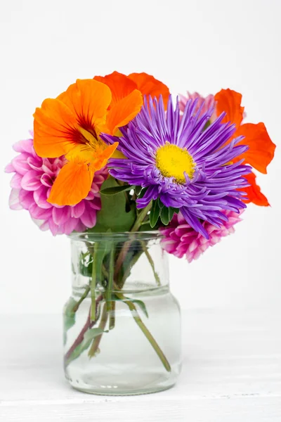 Colorful autumn flowers — Stock Photo, Image