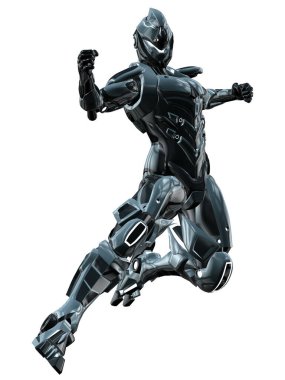 Bir robotun 3D canlandırması