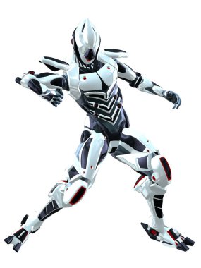 Bir robotun 3D canlandırması