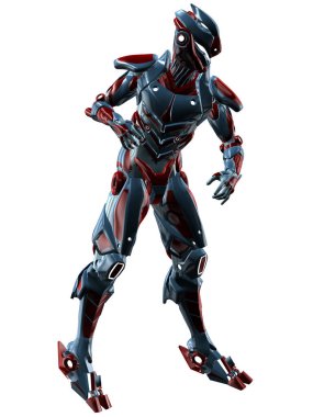 Bir robotun 3D canlandırması