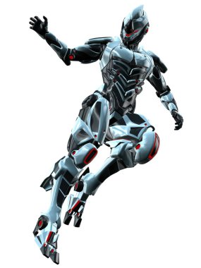 Bir robotun 3D canlandırması