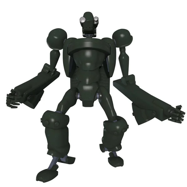 Renderização Robô — Fotografia de Stock