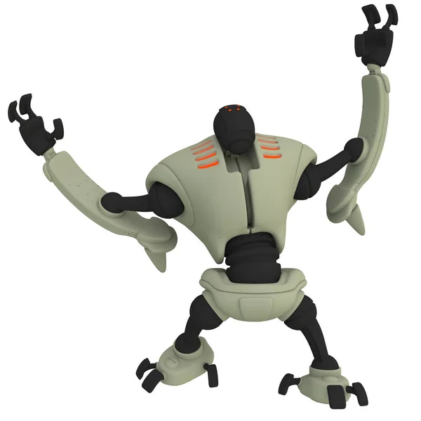 Render Toon Robot — Stock Photo, Image