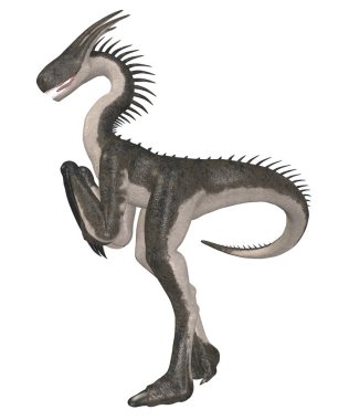 Bir fantezi figürünün 3 boyutlu canlandırması