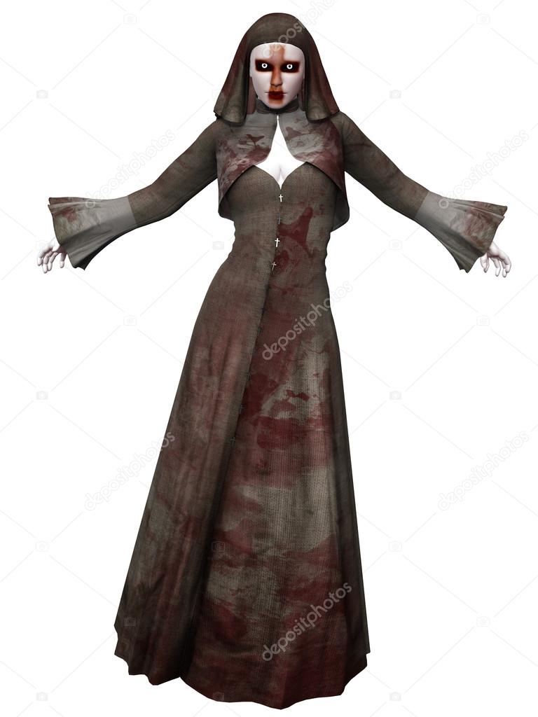 Halloween Creature - Bloody Nun