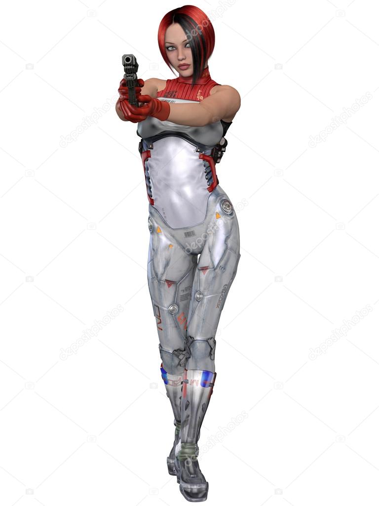 Futuristic sexy uniform