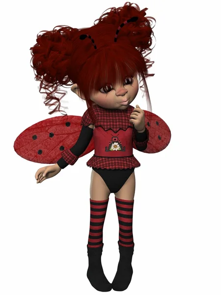 Figura de Toon - Lady Bug — Foto de Stock