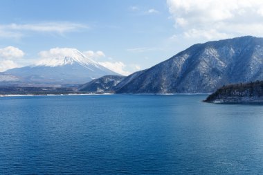 Fuji Dağı ve Gölü Motosu