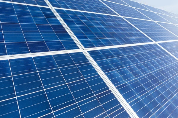 Modern solar panels — Stock Photo, Image