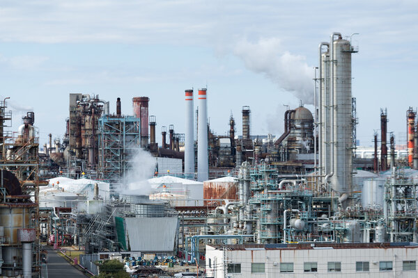 Petrochemical industrial plant 