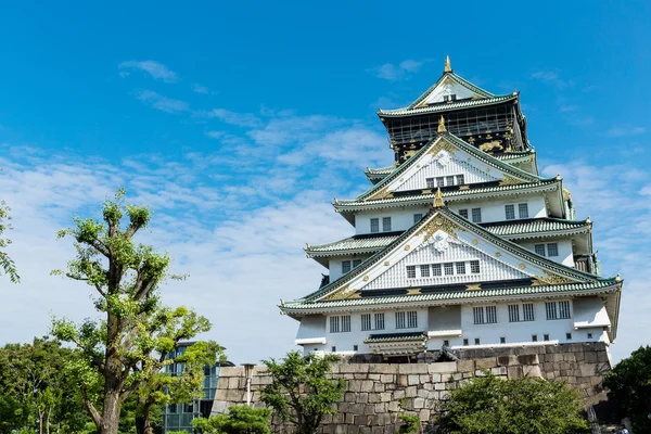 Hrad Osaka v Japonsku — Stock fotografie