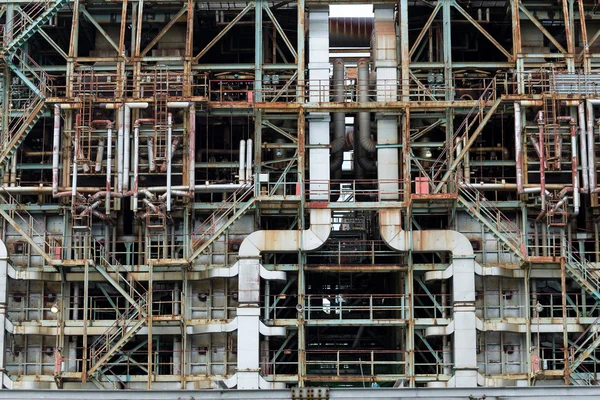 Petrolkémiai ipari gépek석유화학 산업 공장 — 스톡 사진