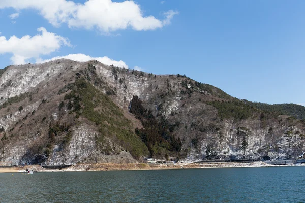 日本で精進湖 — ストック写真