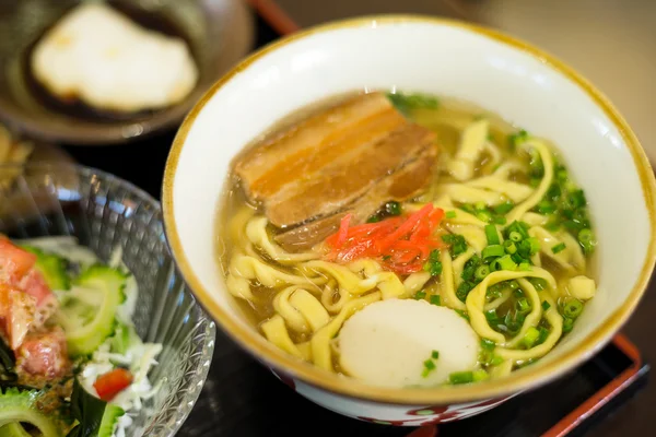 Okinawa food in bowls — Stock Photo, Image