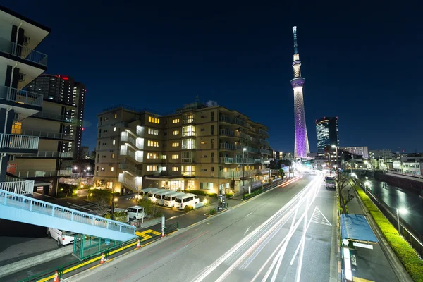 Tokyo skyline la nuit — Photo