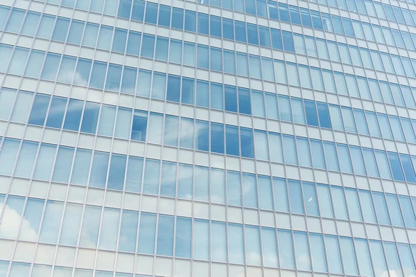 Clouds reflected in windows — Stock Photo, Image