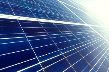 modernos paneles solares