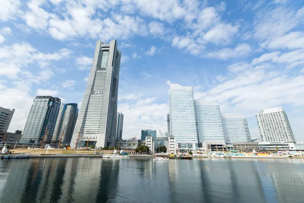 Yokohama city skyline — Stock Photo, Image