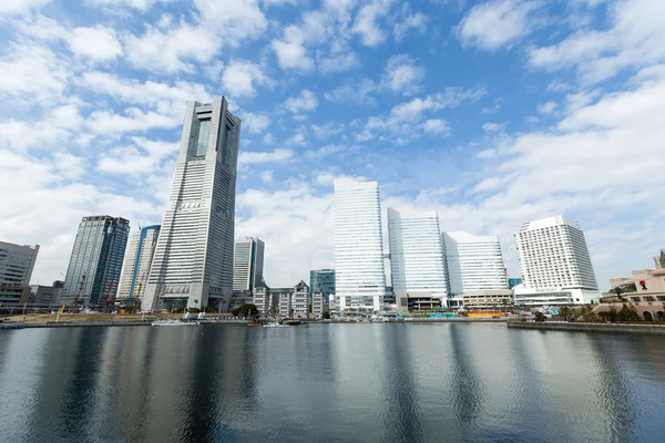 Yokohama skyline de la ville — Photo