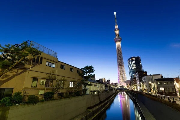 Tokyo city at night — Stock Photo, Image