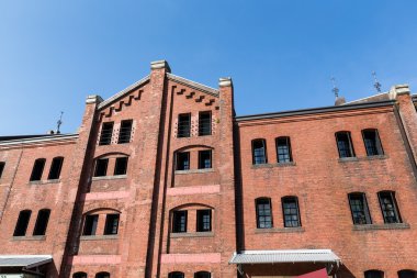 kırmızı tuğla ambar Yokohama