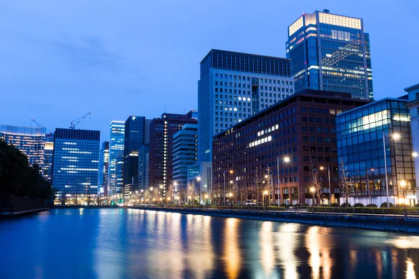 Tokyo cityscape at night — Stock Photo, Image