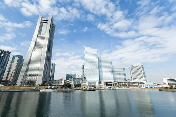 Yokohama city skyline — Stock Photo, Image