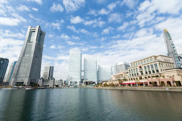 Panoramę miasta Yokohama — Zdjęcie stockowe