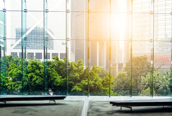 Scena urbana Skyline a Hong Kong — Foto Stock