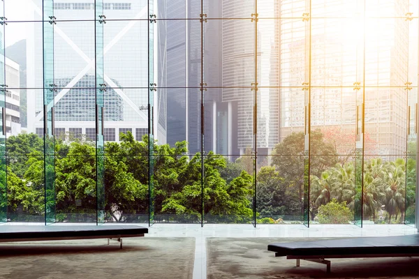 Interior of modern building in Hong Kong — Stock Photo, Image