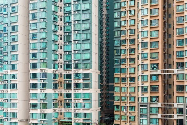 Житловий будинок у Гонконзі. — стокове фото