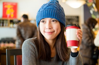 kadının kahvesini Cafe