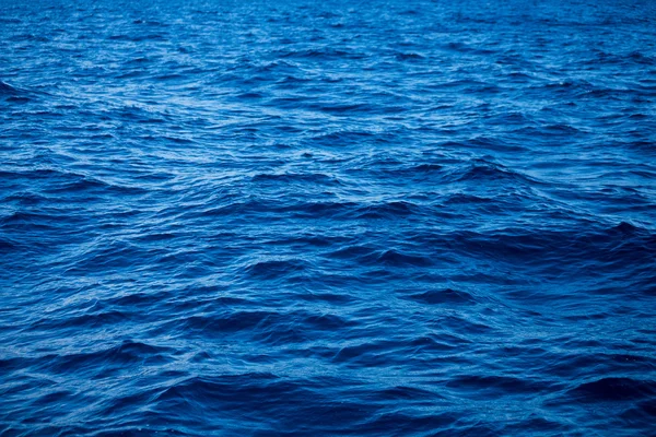 青い海と波の波紋面 — ストック写真