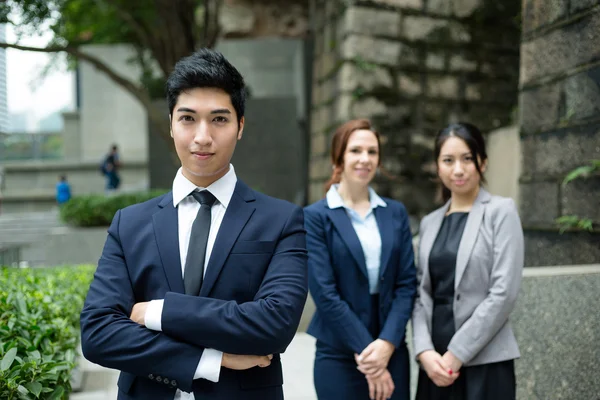 Grupo de personas de negocios multiétnicos — Foto de Stock