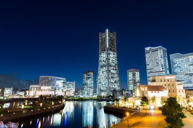 Yokohama manzarası, gece
