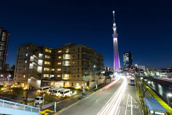 Tokyo skyline la nuit — Photo