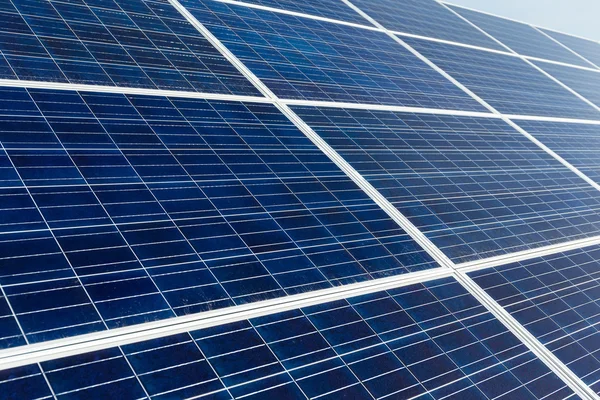 Paneles solares modernos — Foto de Stock